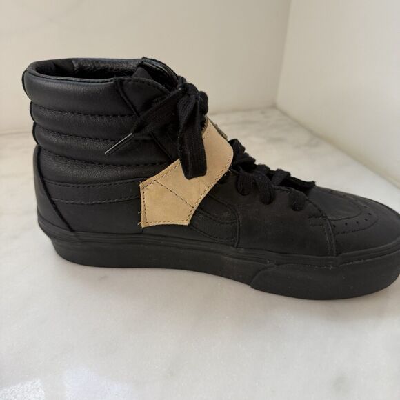 Vans Sk8-hi Platform Vivienne Westwood Anglomania Buckle Shoes Womens 8.5 Black - Picture 5 of 14